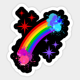 Rainbow Stars Sticker